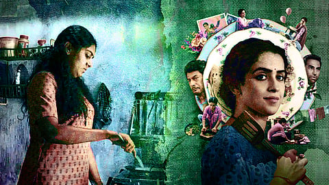 Nimisha Sajayan in Great Indian Kitchen, Sanya Malhotra in Mrs.