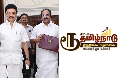 Tamil Nadu CM MK Stalin and state Cabinet Minister Thangam Thenarasu