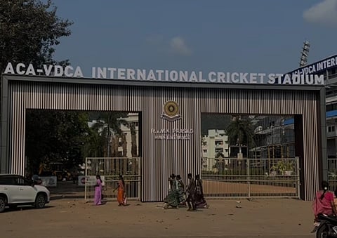 YSRCP protests removal of YSR’s name from Vizag cricket stadium
