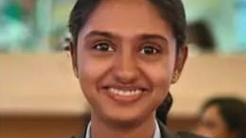 Image featuring Megha, wearing her uniform.