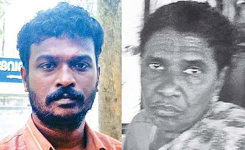 Husband Chandulal and mother-in-law Geetha