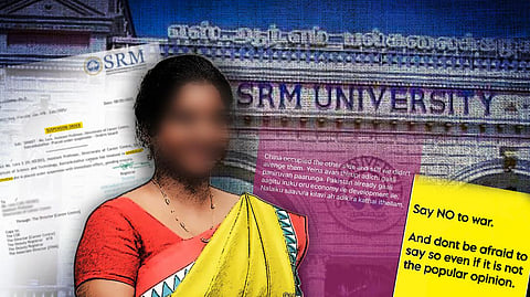 How an internal leak targeted a Chennai professor for anti-war posts