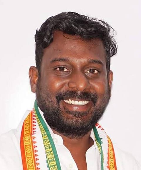 Member of Parliament from Kanyakumari constituency, Vijay Vasanth