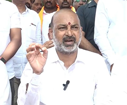 KCR did phone tapping, I got invitation as witness: MoS Bandi Sanjay