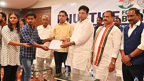 Brane Enterprises employees at a public hearing organised by AIPC in November 2024.