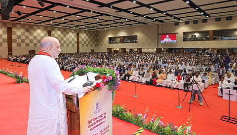 Amit Shah pitches Hindi as language of science, technology, justice and policing