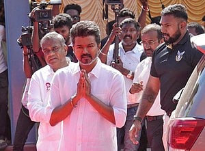 President of the Tamilaga Vettri Kazhagam (TVK), Vijay