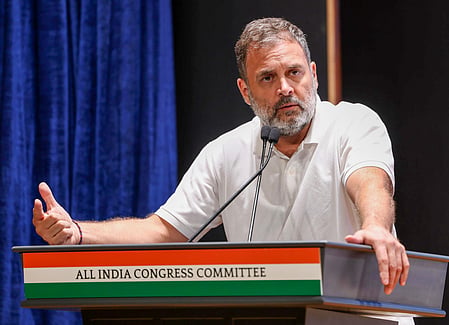 Image featuring Congress leader Rahul Gandhi