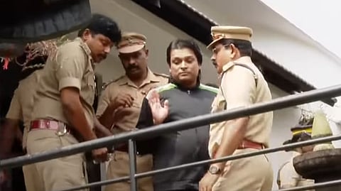 Image featuring Rahul Easwar during evidence collection