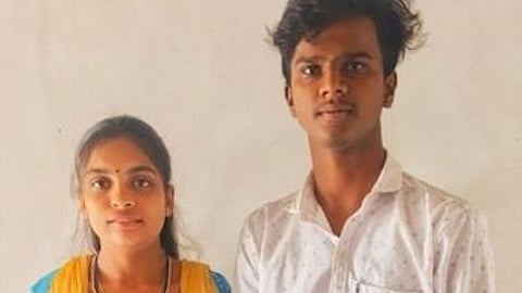 Manya and her husband Vivekananda
