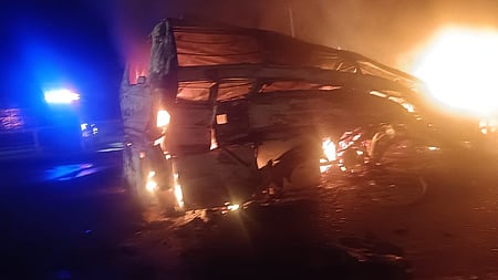Karnataka tragedy: Four charred bodies recovered from bus
