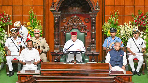 Karnataka Governor doesn't read full speech, here are portions he objected to