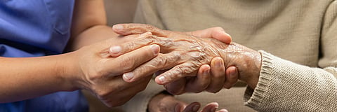 Gentle massaging can help ease the joint pain and swelling from rheumatoid arthritis.