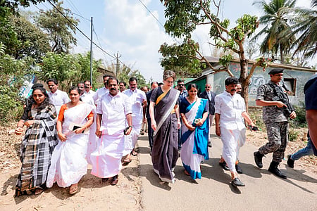 Priyanka Gandhi criticises Union govt over aid, calls Wayanad rebuild a collective effort