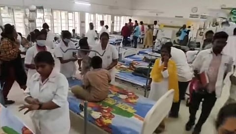 TN: 44 Coimbatore students hospitalised, dead lizard found in their midday meal