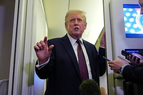 Trump says Iran is eager for a deal to end the war