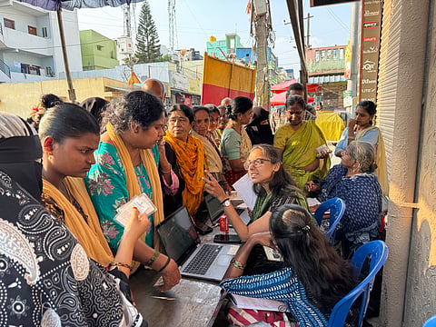 A help desk set up in Bengaluru to prepare for the Special Intensive Revision (SIR) in Karnataka.
