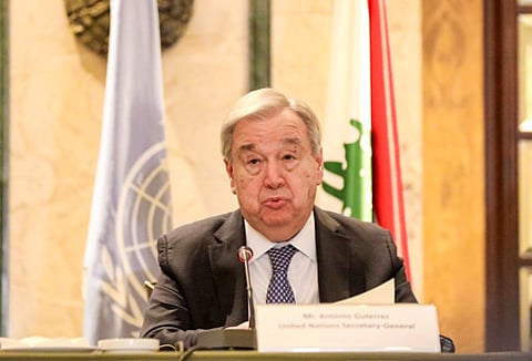 UN chief pleads for evacuating sailors trapped in Hormuz, ending shipping as tool of political pressure