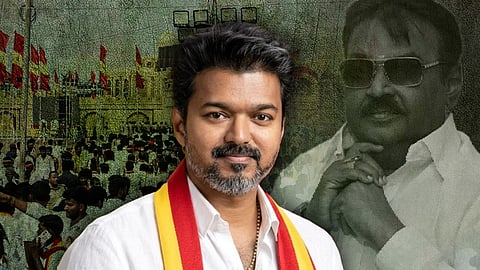 20 years after Vijayakanth disrupted Dravidian majors, Vijay scales it up