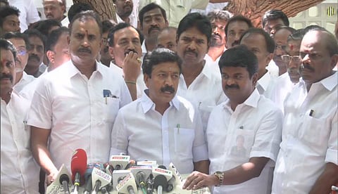 AIADMK faction backing CM Vijay removed from party posts