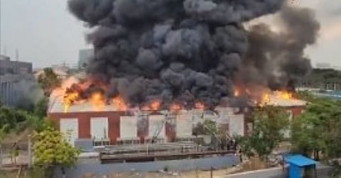 Fire breaks out at Tech Mahindra campus in Chennai; no casualties reported