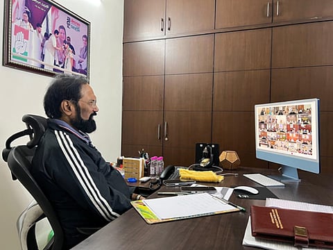 Telangana Minister for Irrigation and Civil Supplies N. Uttam Kumar Reddy