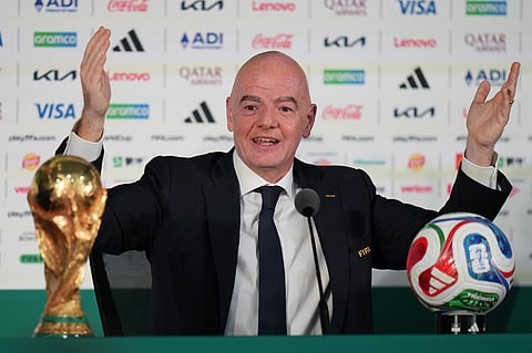 FIFA's Infantino defends World Cup ticket prices, says fans 'should chill' about ref denied US entry