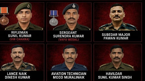 Names of six personnel killed in Operation Sindoor made public for first time