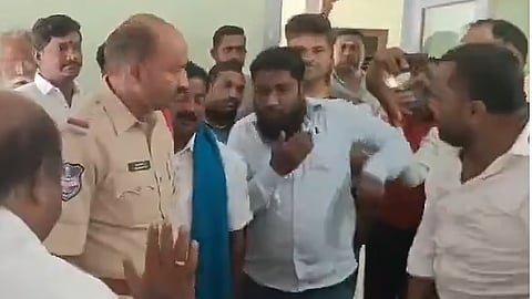 Telangana: Police ask X users to take down video of Muslim school principal’s assault