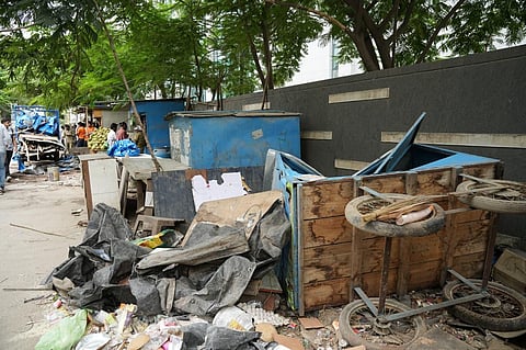 Major footpath clearance drive in Bengaluru, many citizens relieved, vendors bear the brunt