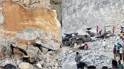 Seven workers died on the spot, and six others who sustained serious injuries have been shifted to the hospital for treatment.