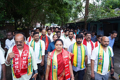Kavitha alleges BRS amassed Rs 1,400 crore through quid pro quo deals