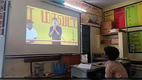 Karur headmistress suspended for screening CM Vijay’s speech to govt school students