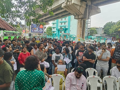 Kochi protesters join nationwide show of support for Sonam Wangchuk