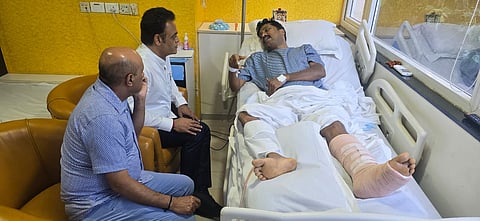 Bengaluru: BJP leader falls into open drain, files police complaint against Minister, MLA