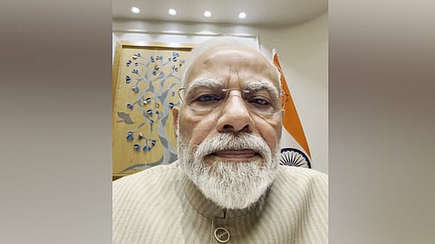 In late-night selfie video, PM Modi promises tougher anti-paper leak law