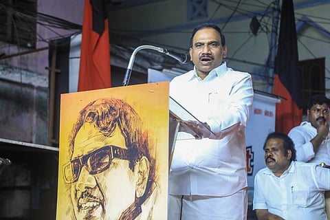 DMK MP A Raja withdraws derogatory remarks against Minister Nirmal Kumar after backlash