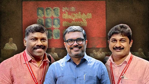 PK Biju, MB Rajesh and M Swaraj