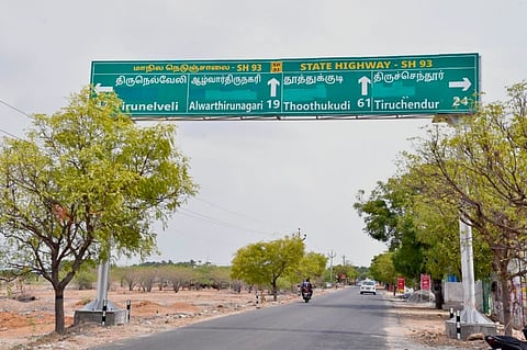 Two Tamil Nadu officials suspended over Hindi on state highway signboard