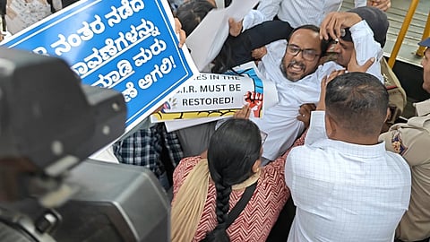 Bengaluru protesters, journalists detained before march demanding scrapping of SIR
