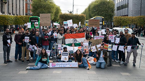 Protest in Dublin