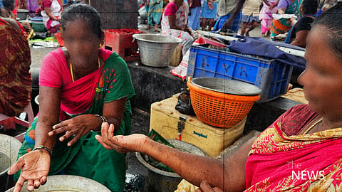 Women fish vendors at a Chennai market discuss their daily struggles as extreme heat compounds the health and economic burdens faced by women in informal work. Photo: The News Minute