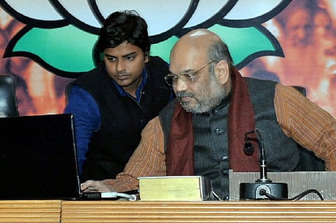 Why is Rahul supporting 'anti-nationals' at JNU asks Amit Shah