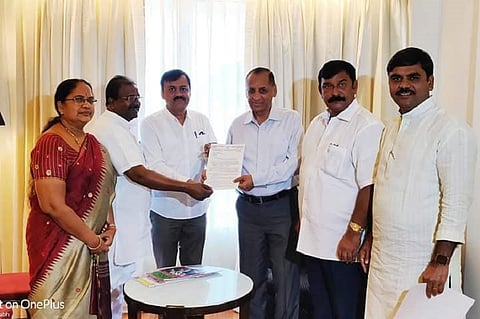 Andhra BJP leaders meet Governor, demand probe into tenders for Bhogapuram Airport