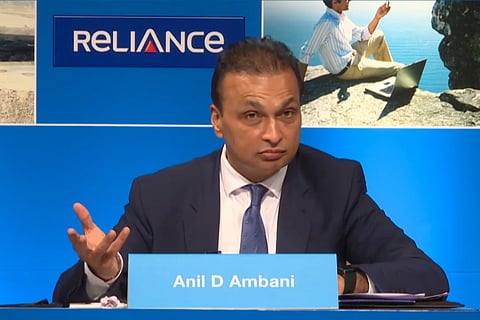 Reliance Communications Chairman Anil Ambani