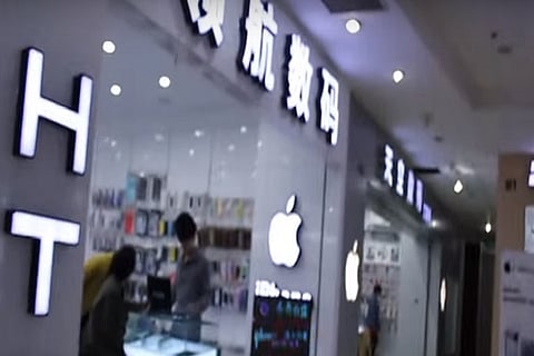 Video: A tour of a fake 'Apple' store in China