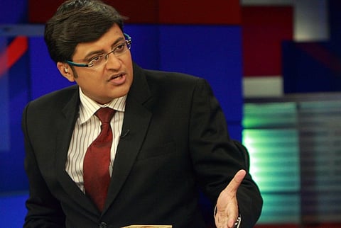 Arnab tells the nation about Snapchat