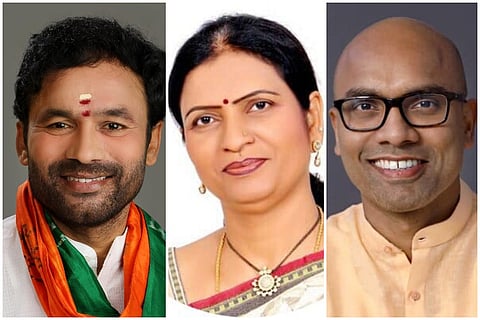 BJP announces list of 10 MPs for LS elections, DK Aruna to contest from Mahabubnagar