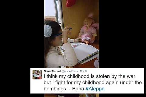 See war-torn Syria through the tweets of seven-year-old girl