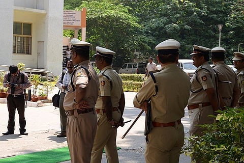Leader of Karnataka police protest picked up by cops